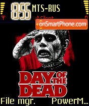 Day Of The Dead tema screenshot