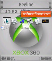 Скриншот темы XBox S60v3