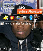 Скриншот темы 50 Cent 10