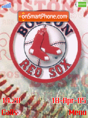 Скриншот темы Boston Red Sox