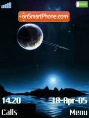 Capture d'écran Animated Planet thème
