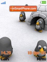 Penguins theme screenshot