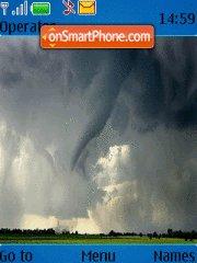 Capture d'écran Storm thème