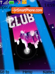 Club tema screenshot