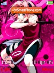 Capture d'écran Sakura 04 thème