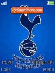 Tottenham Hotspur theme screenshot