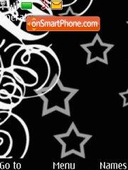 Swirls And Stars tema screenshot