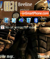 Fallout theme screenshot