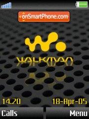 Capture d'écran Walkman Wespe thème