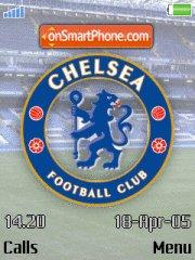 Chelsea Stamford Bridge tema screenshot