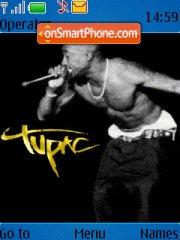 Tupac Shakur 01 theme screenshot