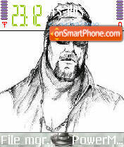 Скриншот темы The Undertaker 01