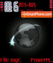 Capture d'écran Earth Animated thème
