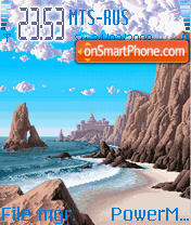 Capture d'écran Sea Shore Animated thème