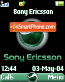 Capture d'écran Sony Ericsson 07 thème