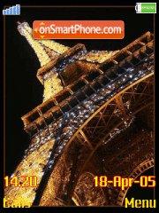 Eiffel Tower es el tema de pantalla