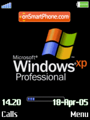 Window XP Gif theme screenshot