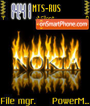 Animated Nokia Theme-Screenshot