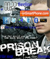 Скриншот темы Prison Break