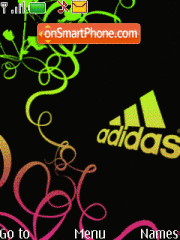 Скриншот темы Adidas