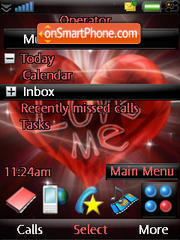 Love Me tema screenshot