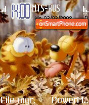 Garfield 21 theme screenshot