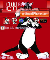 Sylvester tema screenshot