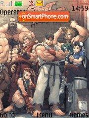 Capture d'écran Street Fighter thème