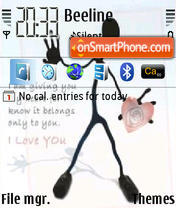 Love U 02 tema screenshot