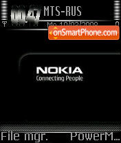 Capture d'écran Nokia Connected S60 thème