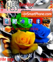 Color Rose tema screenshot