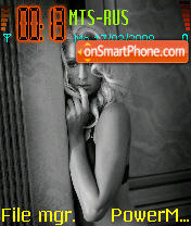 Paris Hilton tema screenshot