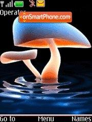 Glowing Mushroom theme screenshot