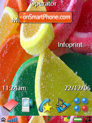 Sweets theme screenshot