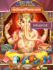 Capture d'écran Ganesh thème