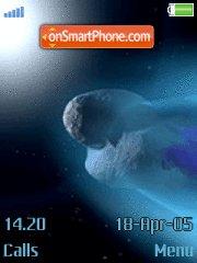 Capture d'écran Comet thème