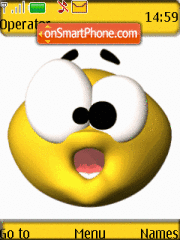 Animated Smile tema screenshot
