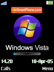 Скриншот темы Windows Vista Gif
