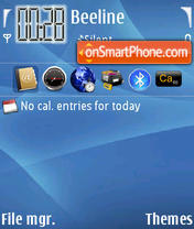 Скриншот темы MAC OS SE