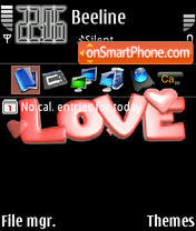 Love 18 theme screenshot