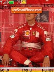 Скриншот темы Michael Schumacher 02