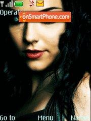 Capture d'écran Evanescence thème