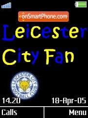 Capture d'écran Leicester City thème