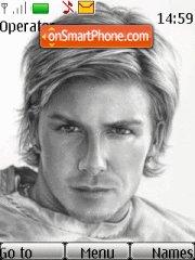 David Beckham 08 Theme-Screenshot