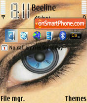 Eyes 03 theme screenshot