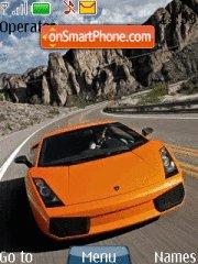 Lamborghini Galladro tema screenshot