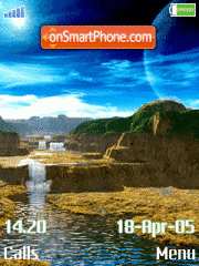 Capture d'écran Animated Water thème