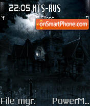 Скриншот темы Haunted House