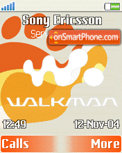 Walkman tema screenshot