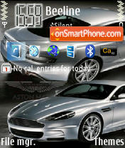 Aston Martin theme screenshot